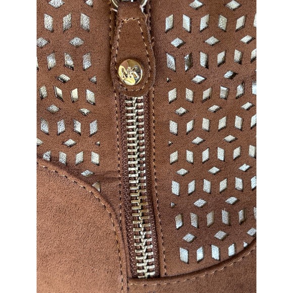 Michael Kors Girls Brown Comboots Size 4 - Picture 7 of 8